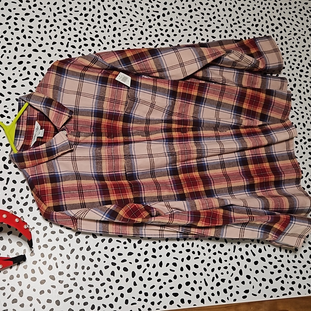 Boyfriend fit flannel